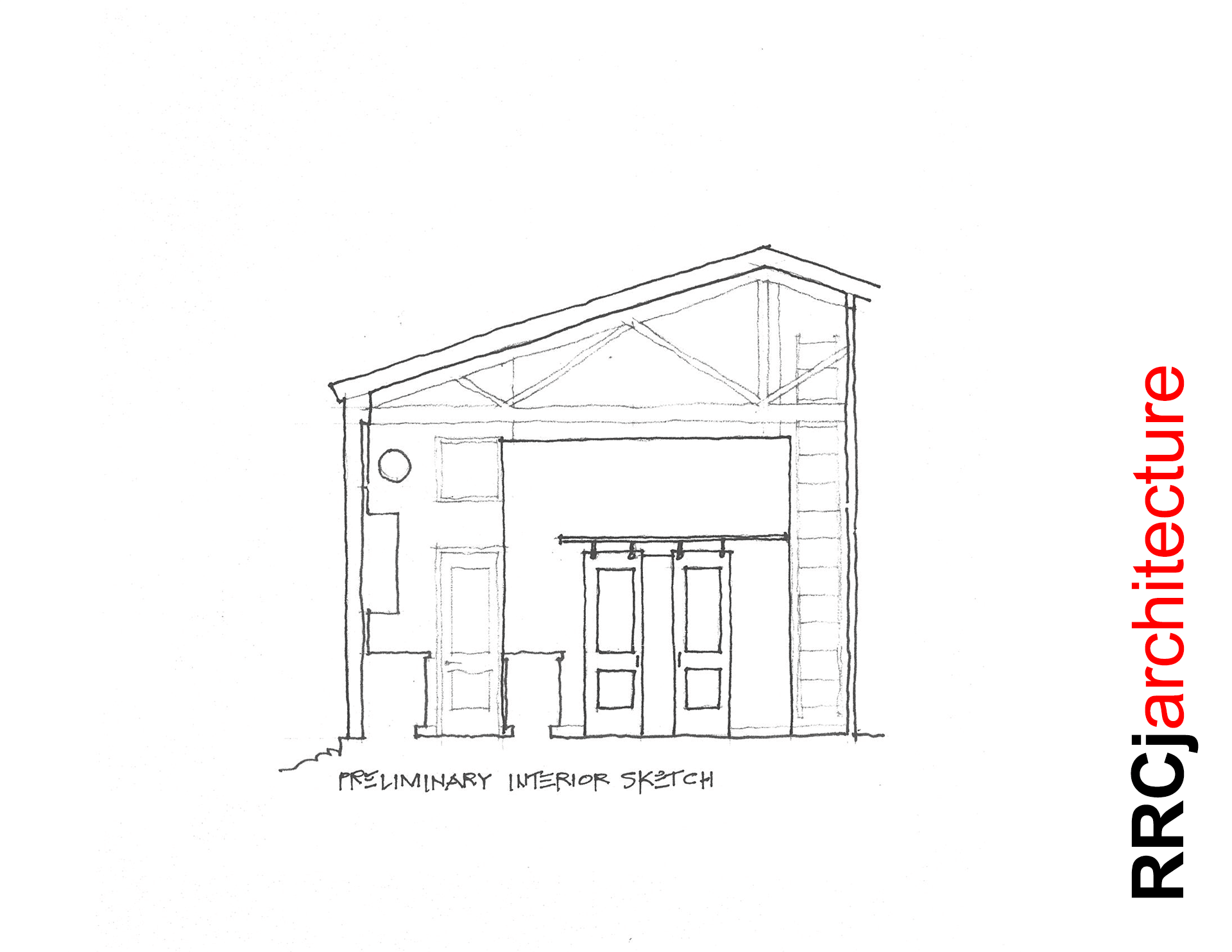 Barndominium Preliminary Interior Sketch